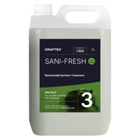 Craftex Sani Fresh Bactericidal Surface Treatment 5litre (0103)