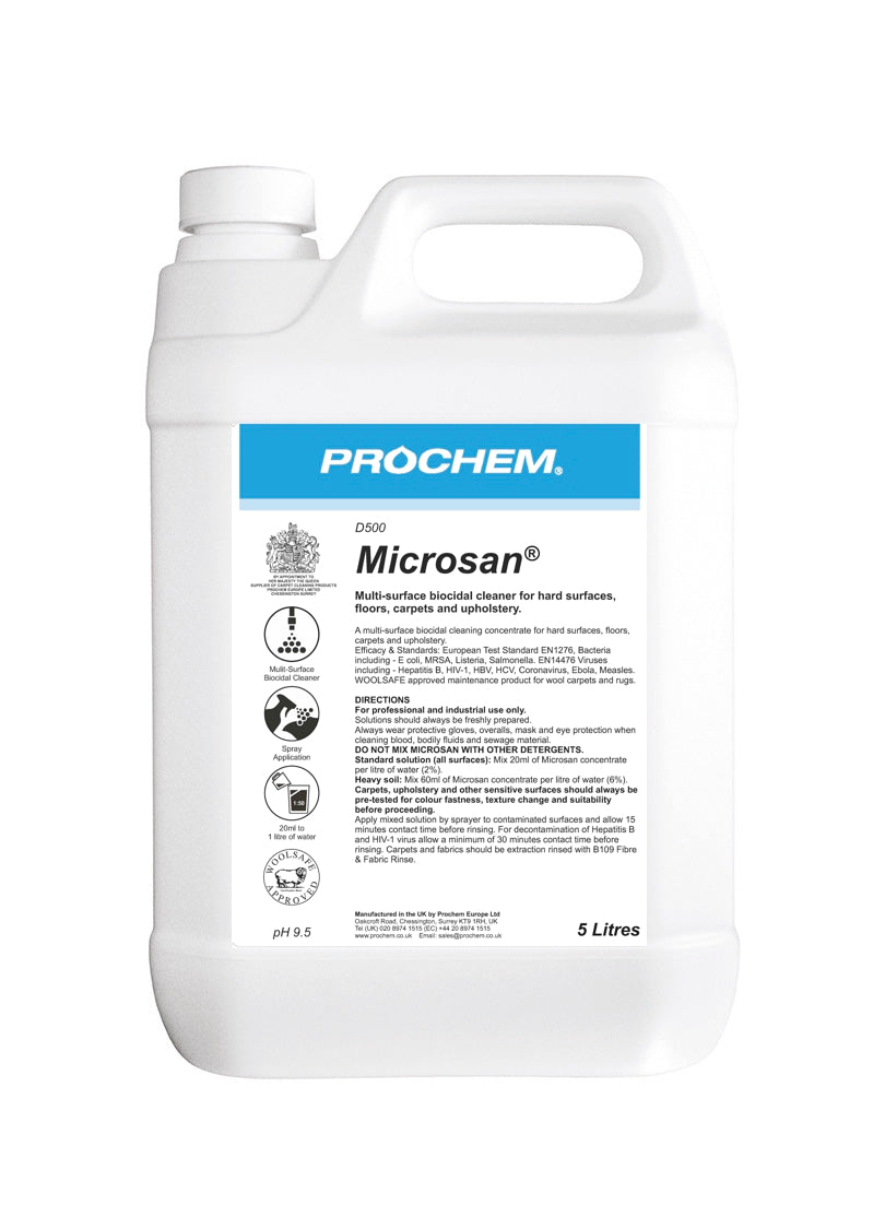 Prochem Microsan 5litre (D500)