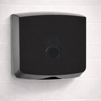 Myriad Recycled Plastic Black Hand Towel Dispenser