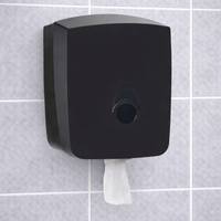 Myriad Recycled Plastic Black Centrefeed Dispenser