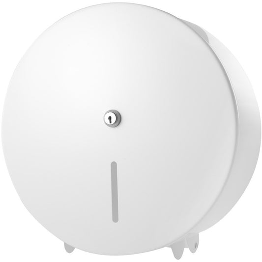 QD Ice WHITE Std Jumbo White Metal Dispenser