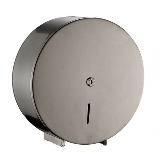 QD SS, Brushed Stainless Steel Mini Jumbo Dispenser H268xW260xD126mm