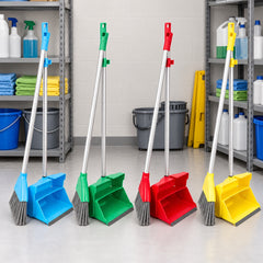 Lobby Broom with Lightweight Lobby Dustpan
