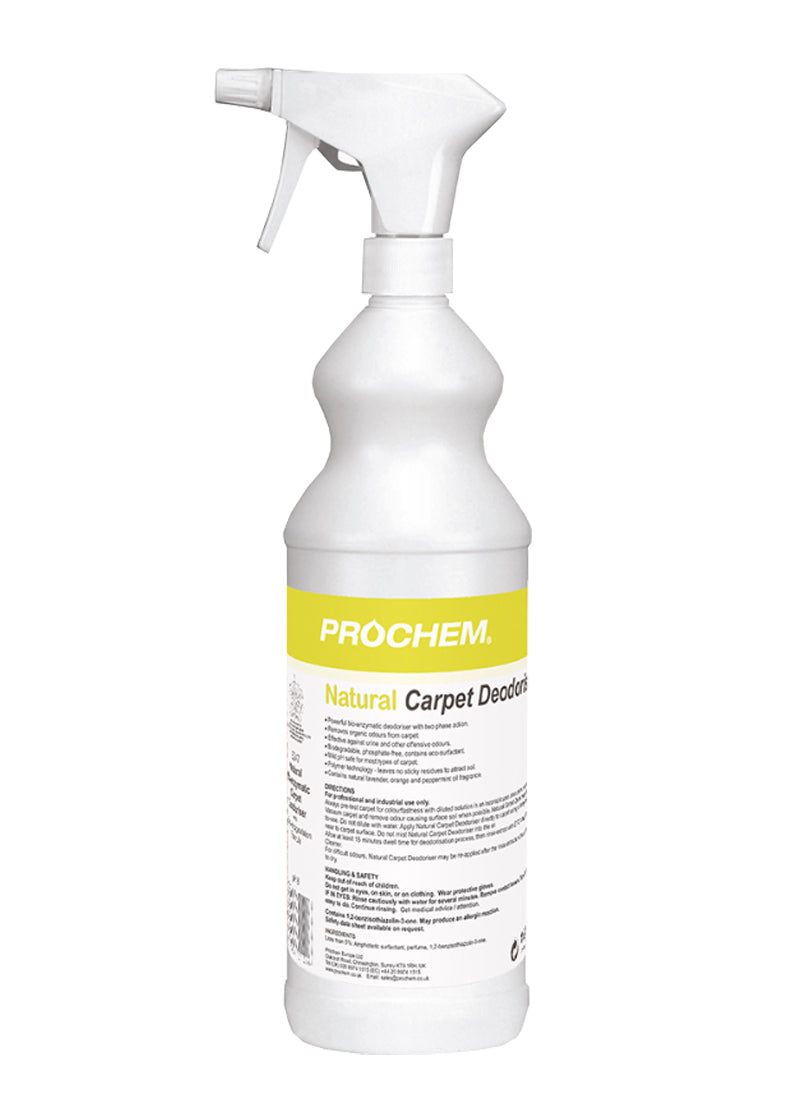 Prochem Natural Carpet deodoriser 1litre E247-01