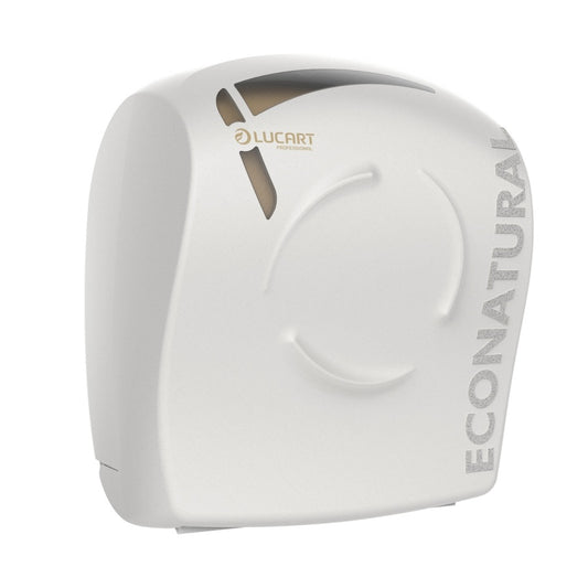 EcoNatural FLOW White Autocut Roll Towel Dispenser