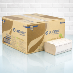 EcoNatural Unbleached Z-fold 2ply Hand Towel 3000/case (864043)