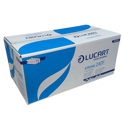 Lucart Flushable White C-fold 2ply Hand Towels 2400/case (862100)