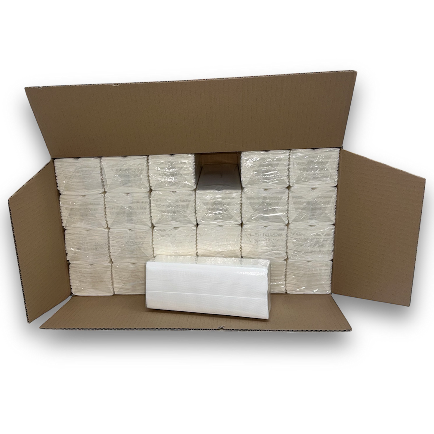 Lucart Flushable White C-fold 2ply Hand Towels 2400/case (862100)