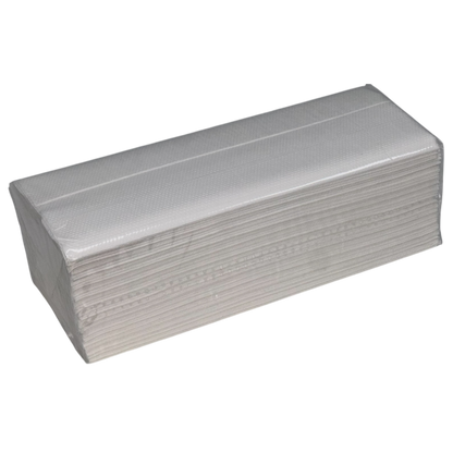 Lucart Flushable White C-fold 2ply Hand Towels 2400/case (862100)