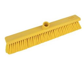 Abbey 18" Washable Soft Broom - Yellow