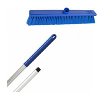Abbey 18" Stiff Broom - Blue