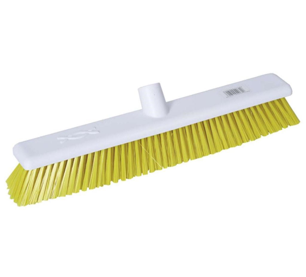 Abbey 18" Stiff Broom - Yellow