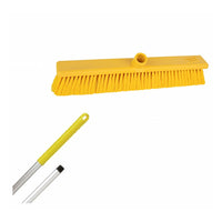 Abbey 18" Stiff Broom - Yellow