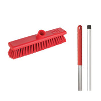 Abbey 12" Soft Broom - Red