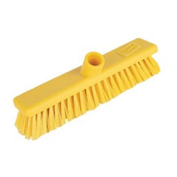 Abbey 12" Washable Soft Broom - Yellow