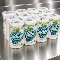 Soft on Nature Splash - Eco Friendly Jumbo Kitchen Roll (12 rolls)