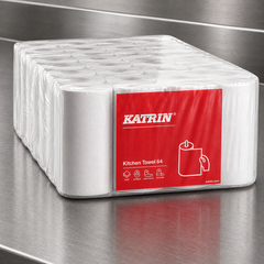Katrin Classic Kitchen Roll 64 2ply sheets White (32 rolls) 87075