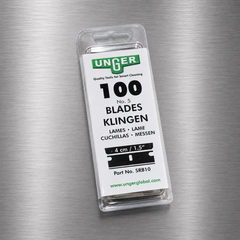 Unger Safety Scraper Blades 4cm/1.5" (Pack of 100) SRB10