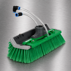 Unger nLite Angle Brush, green flagged bristles
