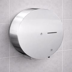 Dolphin Polished Stainless Steel Jumbo Dispenser (BC946B)