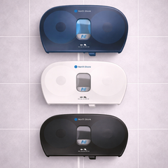 Northshore Side-by-Side Toilet Roll Dispenser