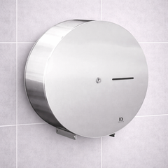 Dolphin Brushed Stainless Steel Jumbo Dispenser (BC946)