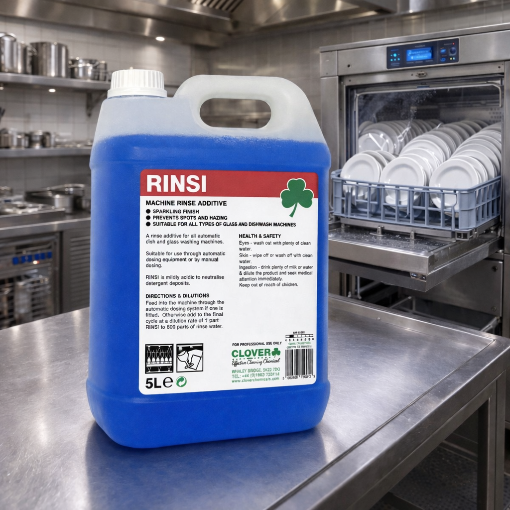 Cleaner Rinse Additives Rinsi Machine Rinse Additive 5litre (451) – Click Cleaning