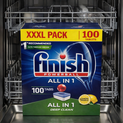 Finish All-in-one Deep Dishwasher Tablets (100/pack)