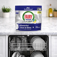 Fairy Dishwasher Capsules Platinum Lemon 116 per case