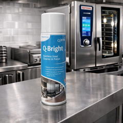 Q-Bright Stainless Steel Cleaner & Polish 400ml