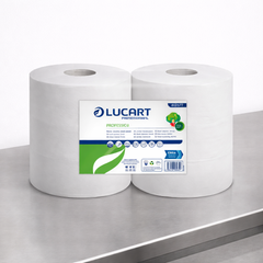 Lucart Jumbo Recycled Toilet Rolls 6x300m