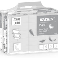 Katrin Plus Non-Stop L3 - white 3ply (2250 towels per case) 61600