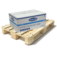 Pallet of Bulky Soft 84500 Classic 2ply V-Fold Handtowels 20x200 (4000) - 35 Cases