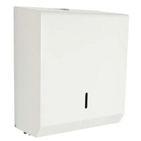 JDS Products Endurance White Metal Standard Handtowel Dispenser 