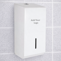 Endurance White Metal Multiflat Dispenser PL50MWH