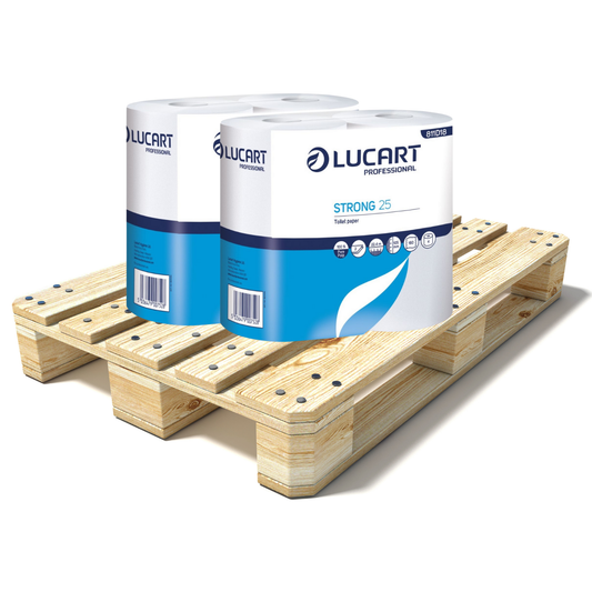 Pallet Lucart Pure Luxury T/Rolls 2ply 22.4m 40/case (50 cases) 811D18
