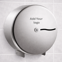 Synergise Polished Stainless 10" Mini Jumbo Dispenser PLJ40MPS