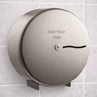 Synergise Brushed Stainless 12" Jumbo Dispenser PLJ41MBS