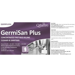 GermiSan PLUS Trigger Spray Label (RTU)