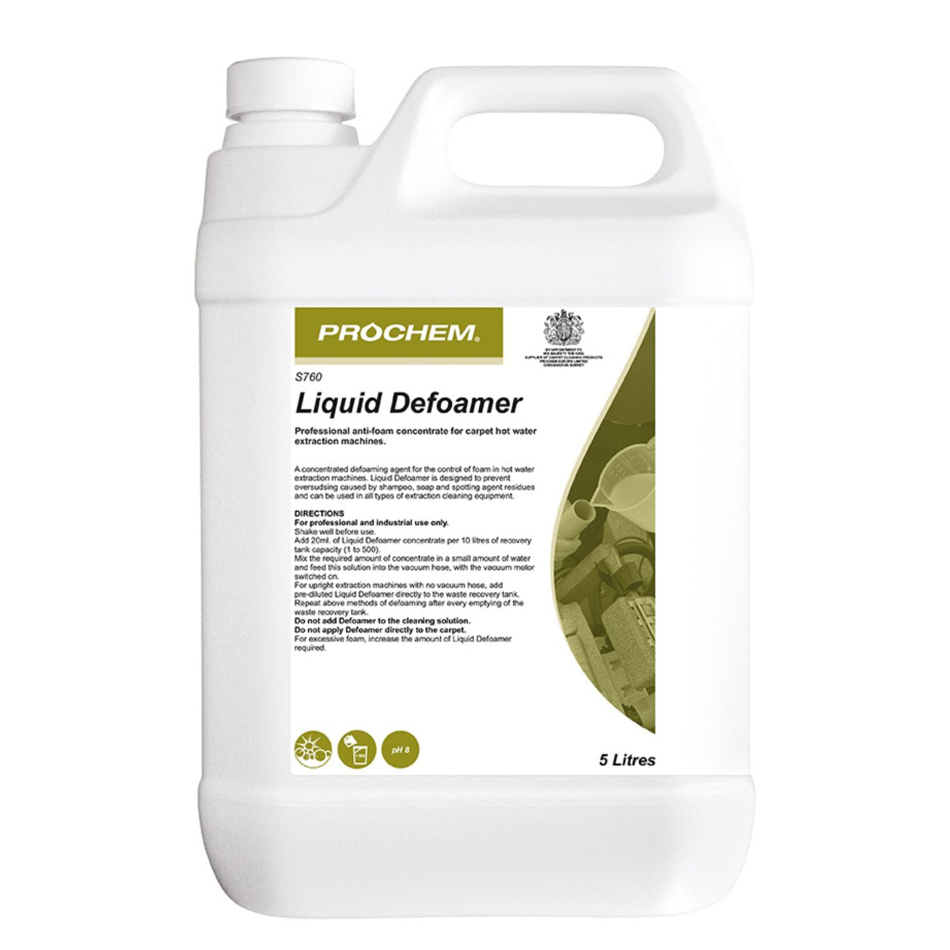 Prochem Liquid Defoamer | Machine Defoamer | Click Cleaning UK