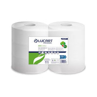 Lucart Jumbo Recycled Toilet Rolls 2.25" Core 6x300m 812377