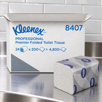 Kleenex® Premier Folded Toilet Tissue 8407 4,800 sheets