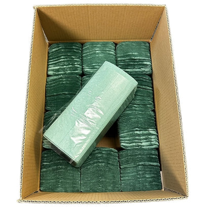 Quattro Green C-Fold 1ply Hand Towel 2880/case (QHTCG1)
