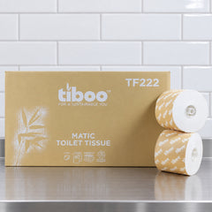 Tiboo Sugarcane Matic Toilet Rolls 88m (36 rolls)