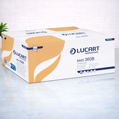 Lucart Blue V-fold 1ply Hand Towels 12x300 863103