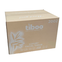 Tiboo Sugarcane Oblong Facial Tissues 2ply 100sh (36/case)
