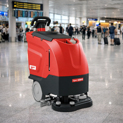 Victor SD50 Traction Walk Behind Scrubber Dryer 50litre with Traction