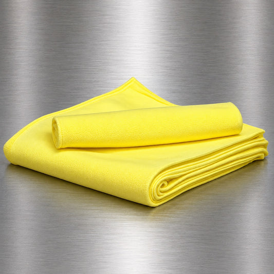 Premium MicroGlass Yellow 300g gsm 40cm x 40cm (Pack of 10)