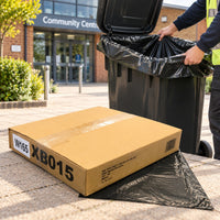 Black Standard Wheelie Bin Liners (pk100)