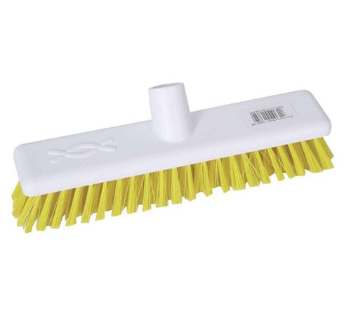 Abbey 12" Stiff Broom Head - Yellow